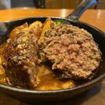 牛肉100%ハンバーグ(ハワイアン酒場　ロコテラス)