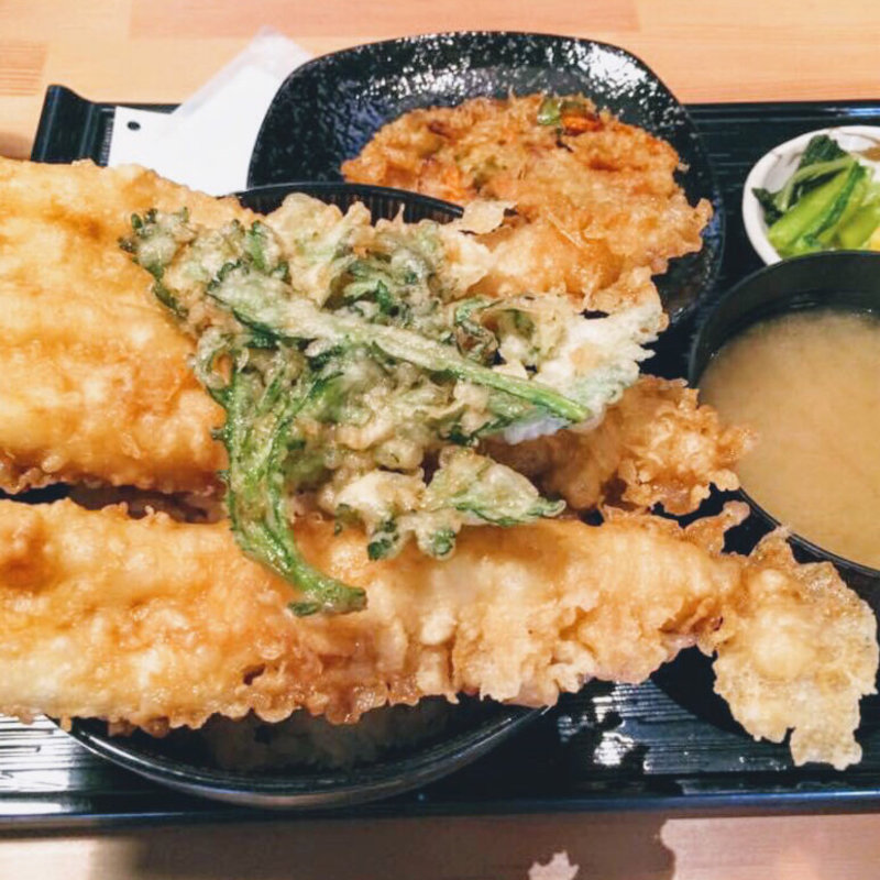 江戸前あなご天丼(天正 （てんまさ）)
