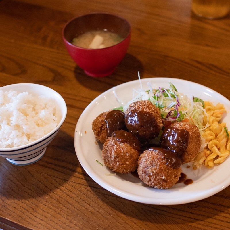 ミンチカツ(洋食のオーニシ)