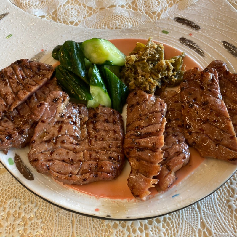 牛タン塩焼き(東蔵王ゴルフ倶楽部 レストラン )