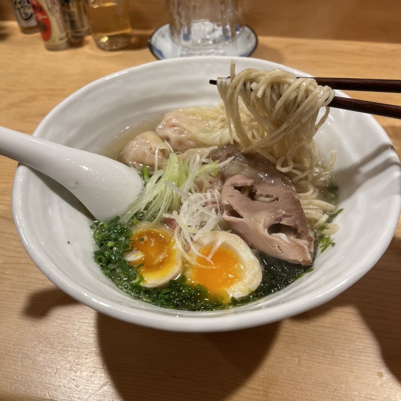 特製真鯛塩らーめん(麺やさい門)
