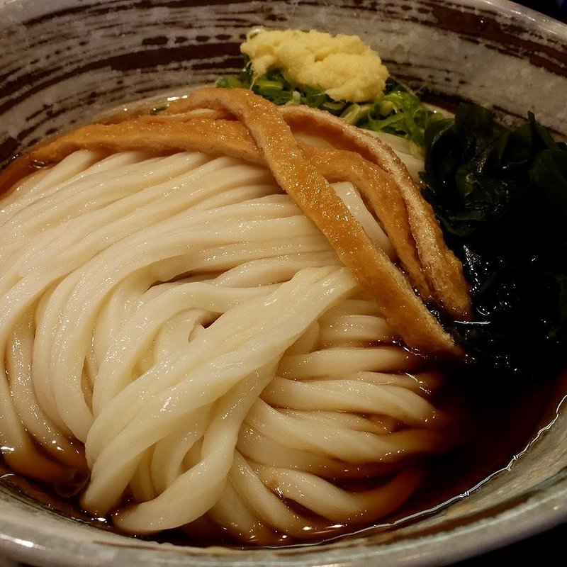 きつねわかめぶっかけ(たからや)