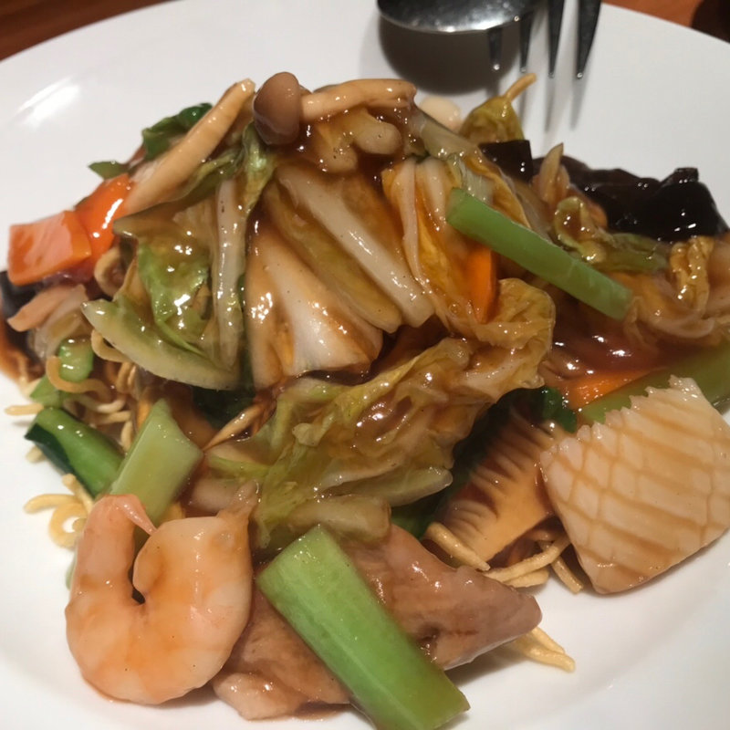 五目焼きそば(謝朋殿 丸井錦糸町店)