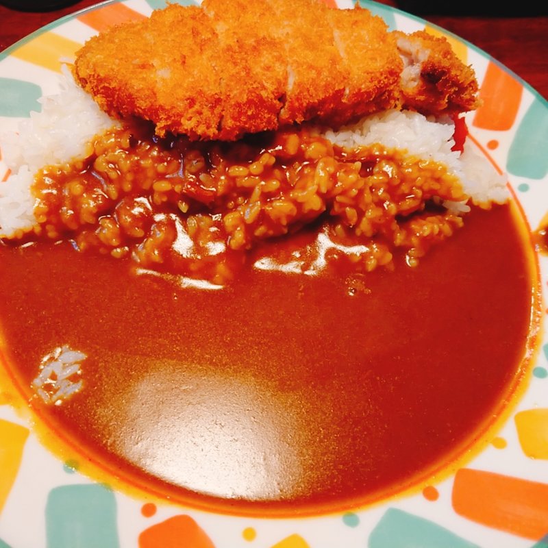 カツカレー大盛(サービスデイ)(ふくてい 有楽町本店)