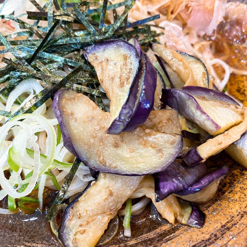 冷し薬味そば(ゆで太郎 花見川三角町店 )