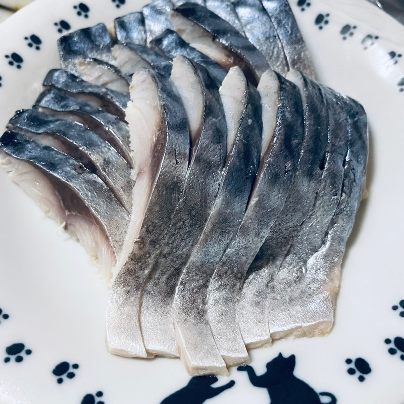 しめ鯖(自宅)