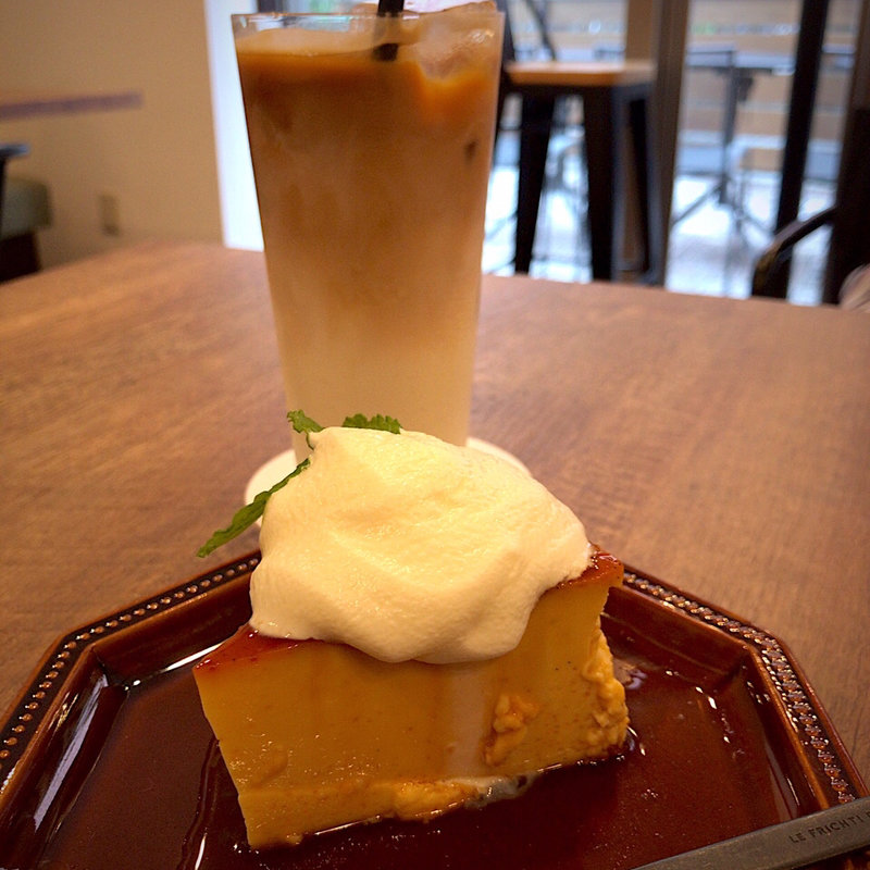 グランの焼プリン(カフェグラン (cafe grain))