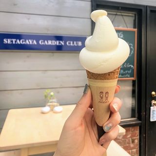 ソフトクリーム(世田谷ガーデン倶楽部)