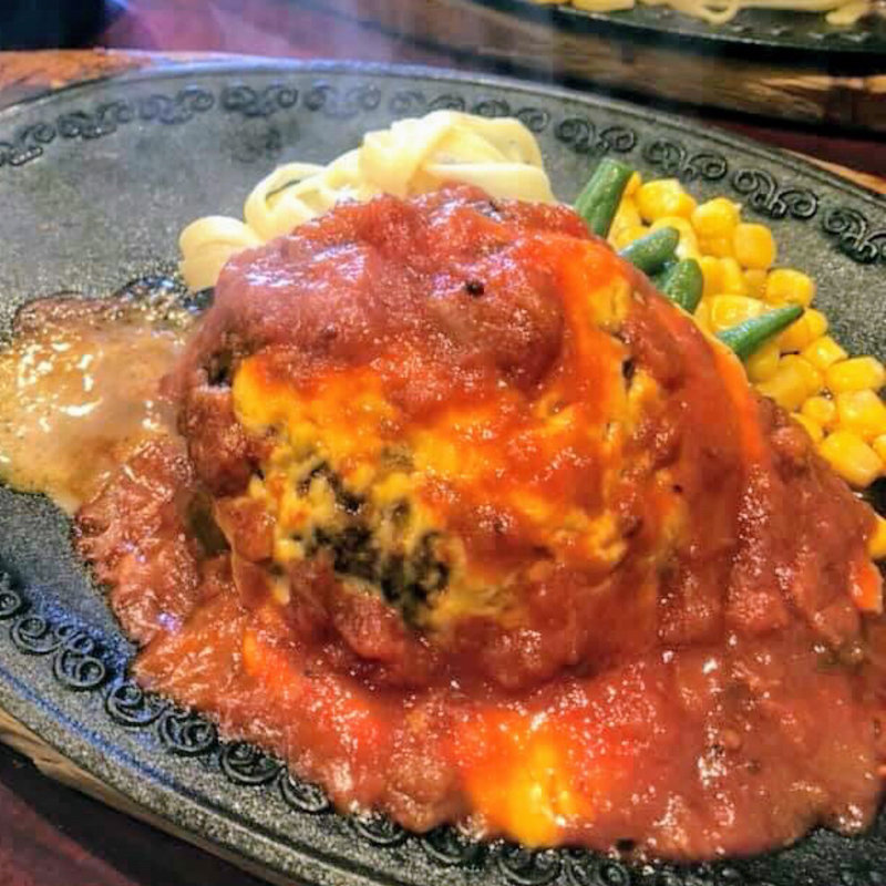 イタリア風ハンバーグ(モンブラン 浅草店 )