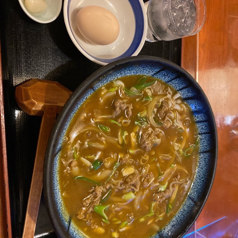 カレーうどん(水車)