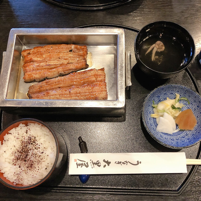 蒲焼き定食(うなぎ大黒屋 新横浜店)