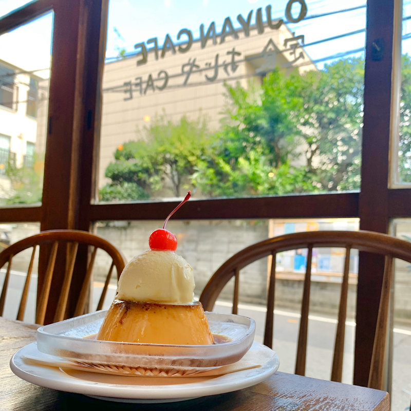 バニラカスタードプリン(bio ojiyan cafe 下北沢　)