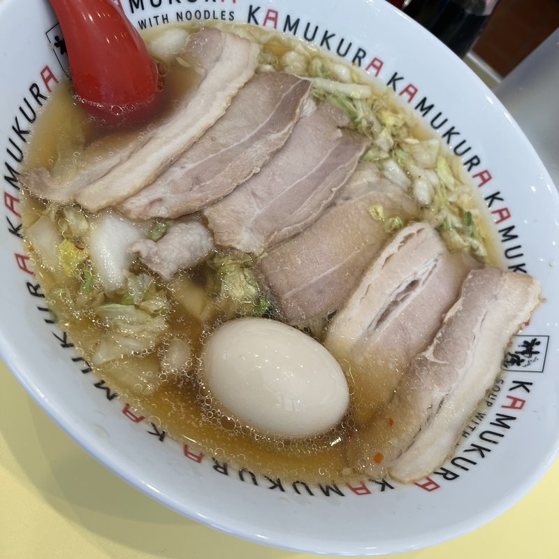 小チャーシュー煮卵ラーメン(どうとんぼり神座 渋谷店)