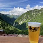 生ビール(涸沢ヒュッテ)