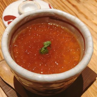 いくら茶碗蒸し(松本牡蠣入レ時)