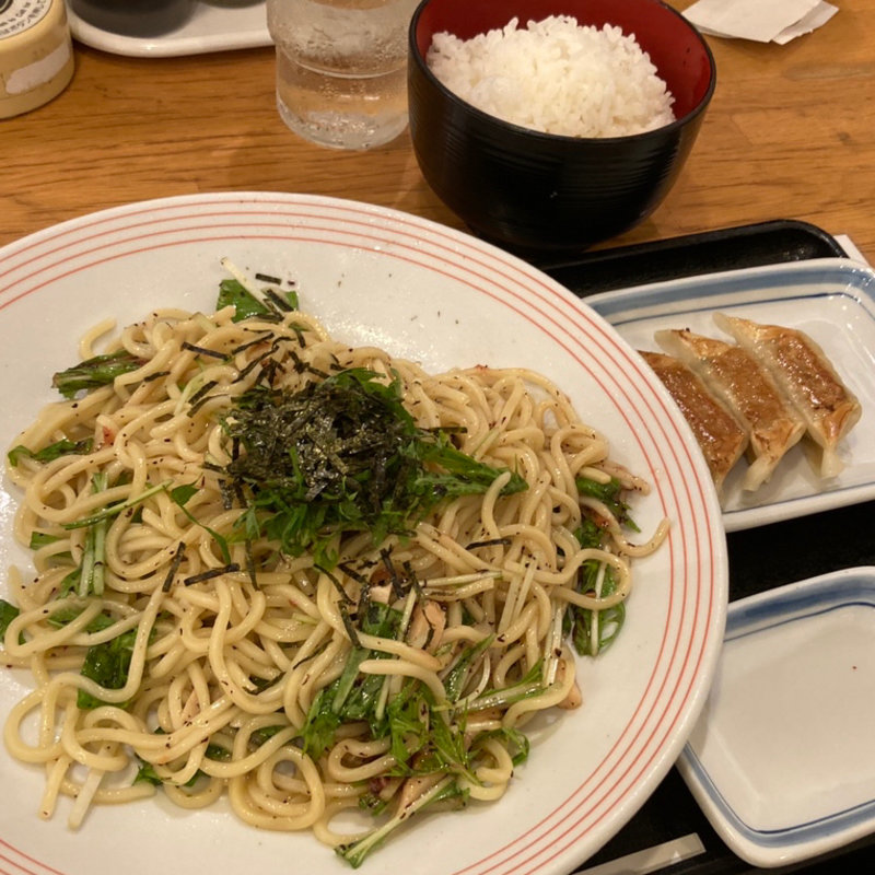 梅肉と鶏むね肉の冷やしまぜめん(リンガーハット 多摩ニュータウン店 )