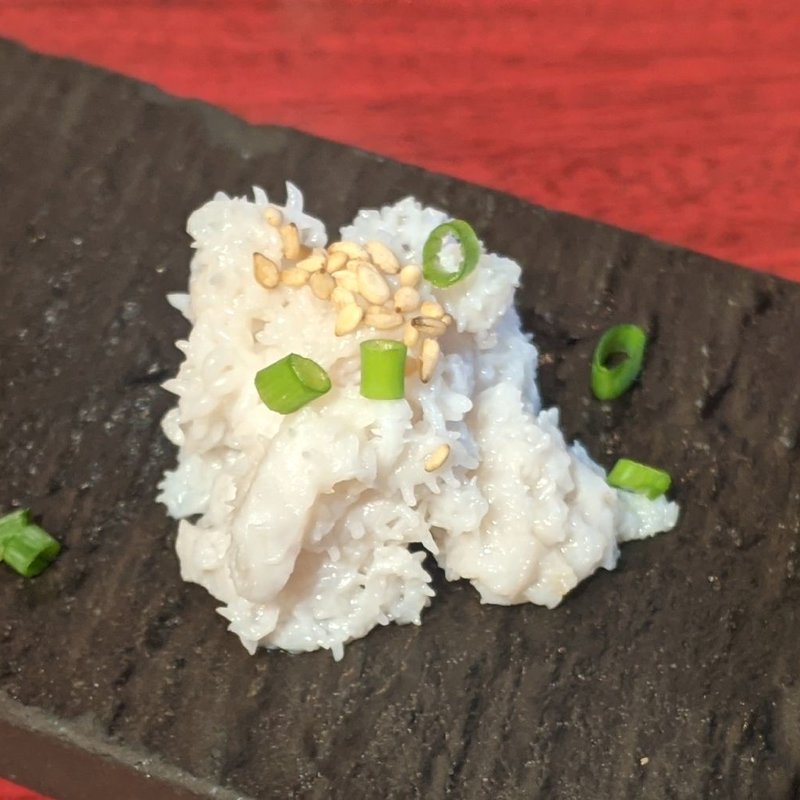 白センマイ湯引き(にくがとう　人形町店)