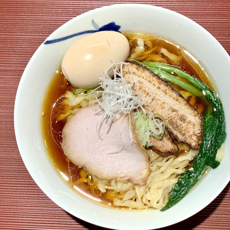 醤油・味玉(麺 みつヰ)