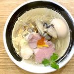 浅利と牡蠣の汐そば(麺処しろくろ)