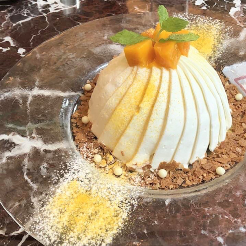 スノードームケーキ(ロビーラウンジ フォンテーヌ)