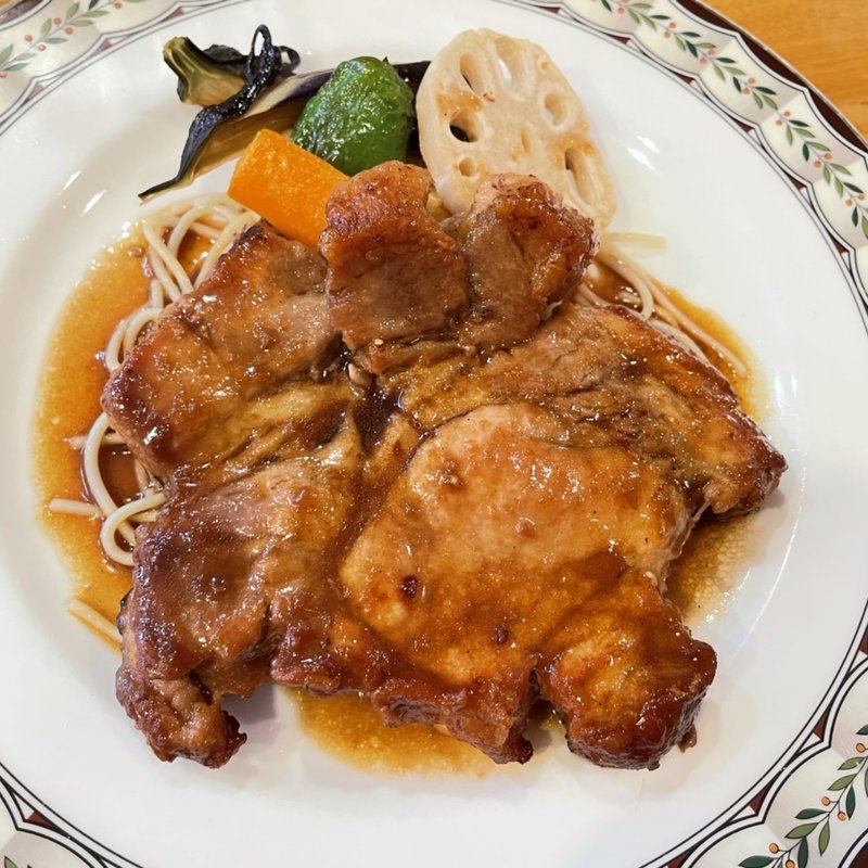 ポークトンテキ　ランチA(はっちょ)