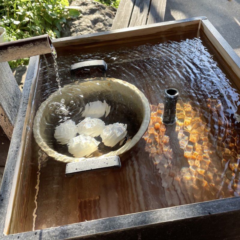 温泉たまご(さわんど温泉 梓湖畔の湯)