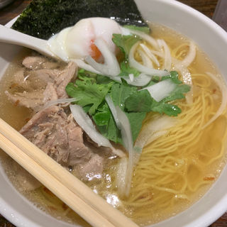 天然真鯛の塩ラーメン(宗家一条流 がんこラーメン十八代目 )