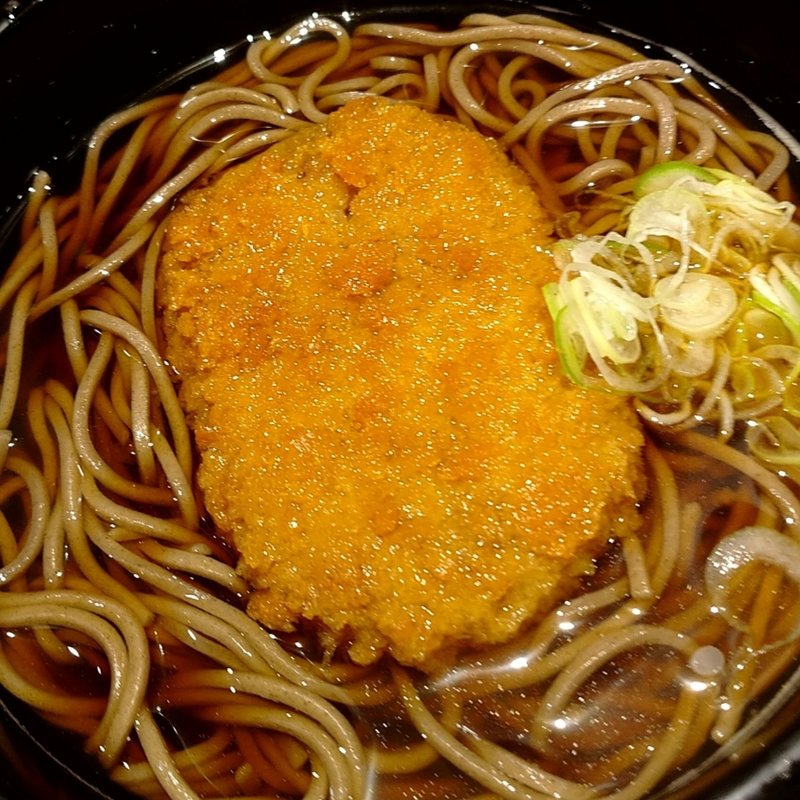 コロッケそば(よもだそば　新宿西口店)