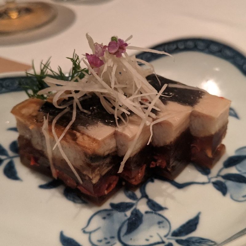 凍薬膳鰻(中国菜飄香 麻布十番本店)