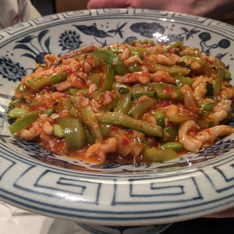 魚香絲瓜(中国菜飄香 麻布十番本店)