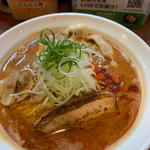 辛口炙り肉ソバ味噌 (麺と肉　だいつる　ひるドラ鶴橋)