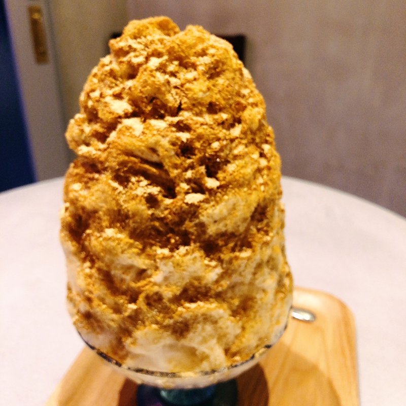 自家製石臼挽ききなこ(ブンブンブラウカフェ)