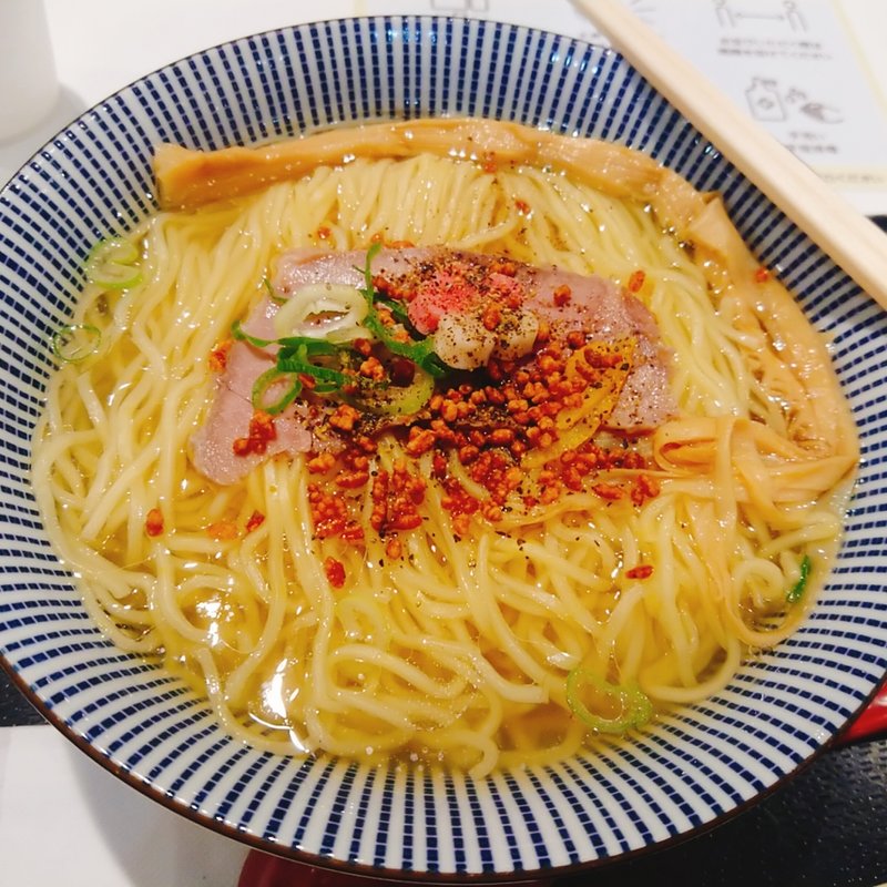 鯛しおラーメン 大盛(鯛塩そば灯花 ラゾーナ川崎プラザ店)