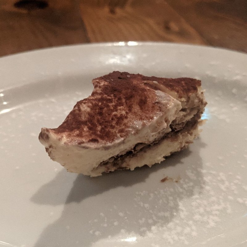 クロチェッタのティラミス(オステリア クロチェッタ)