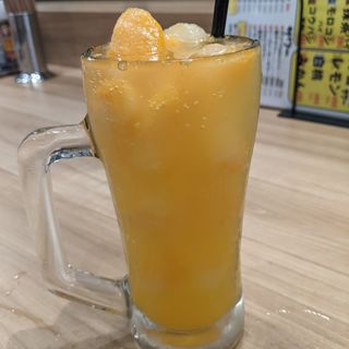 カチ割ゴロゴロみかんサワー(大船海鮮食堂 魚福)