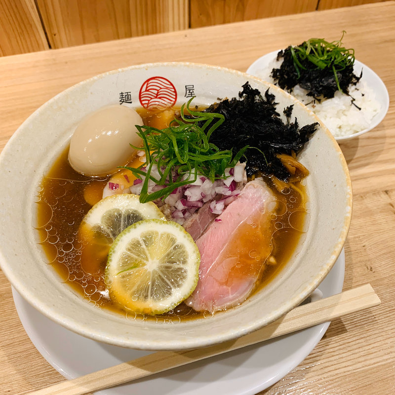 特製冷製鯵煮干しらぁ麺(麺屋YAMATO)