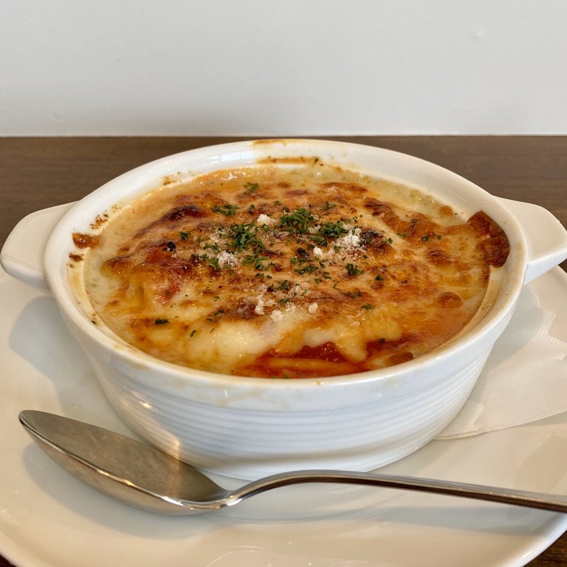 トマトクリームグラタン(トラットリア マルイ)