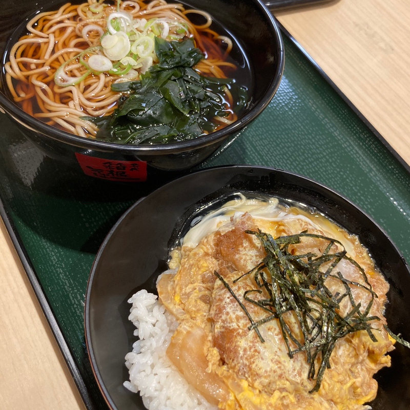 かつ丼セット(名代 箱根そば 多摩センター東口店)