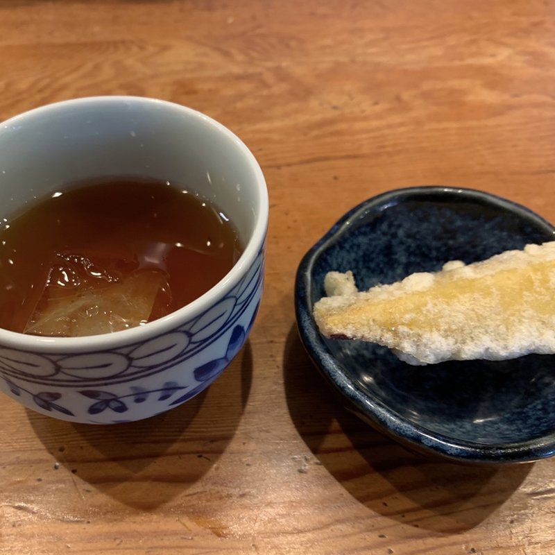 土ごぼう天ざるうどん(うどんの釜くら)