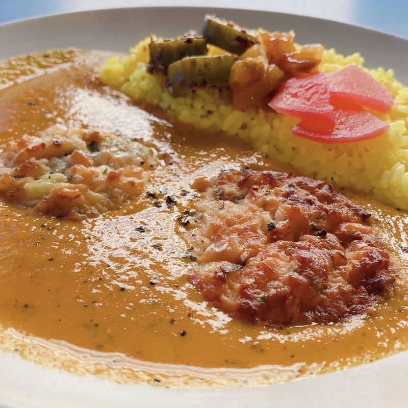 サーモンコフタカレー(代官山 ハブモアカレー Have More Curry)