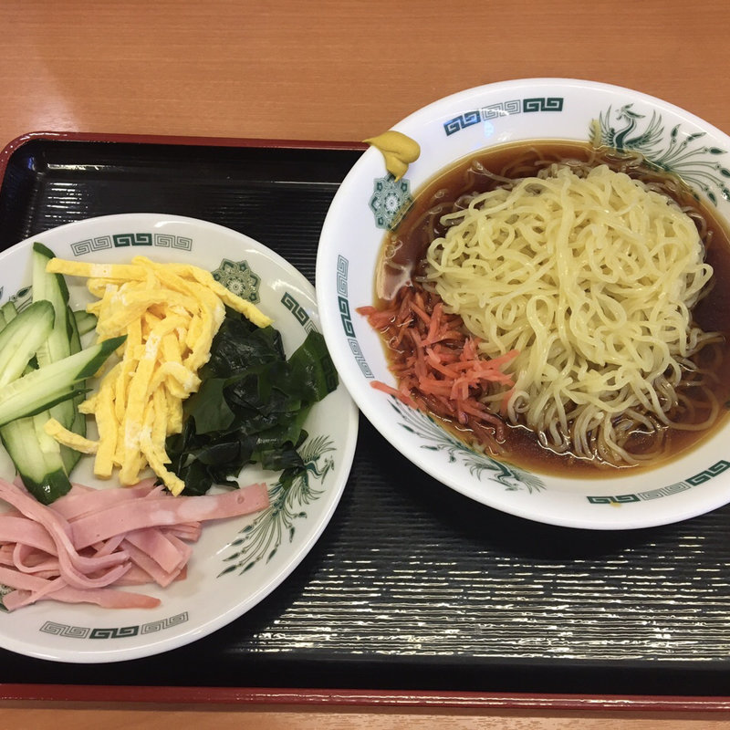 黒酢しょうゆ冷やし麺(日高屋 御茶ノ水聖橋店)