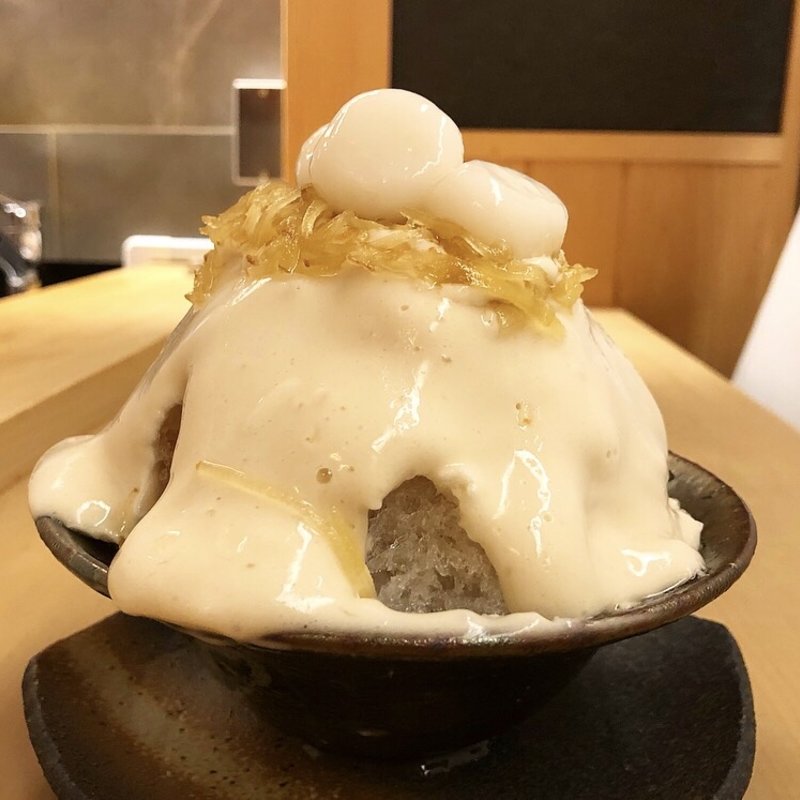 かき氷　しらたま(sweet memories)