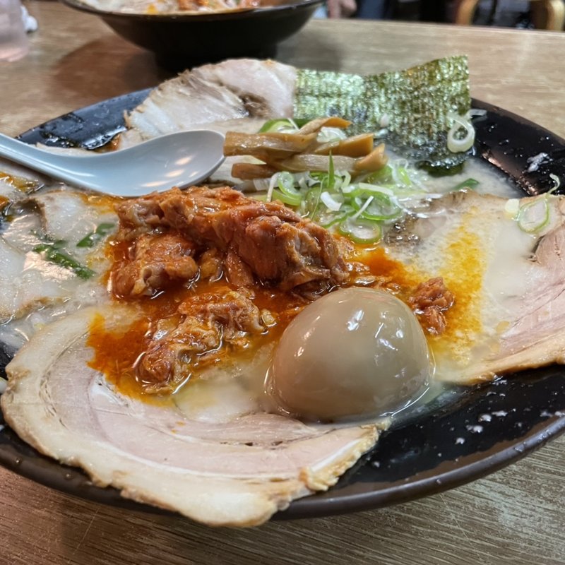 ダブルラーメン(屋台ラーメン とんこつ貴生 稔台店 （たかお）)