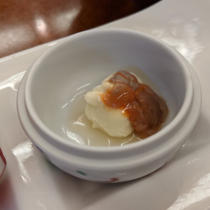 大間まぐろの酒盗クリームチーズ(漁火の宿　三浦屋 （ミウラヤ）)