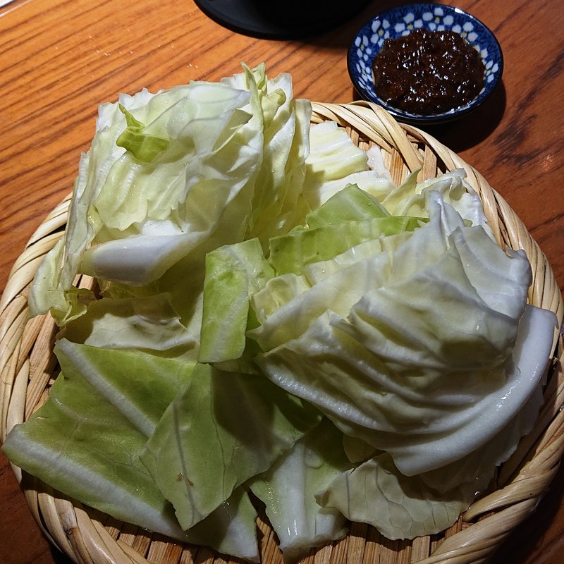 お通し（味噌キャベツ）(とり鉄 武蔵新城店 （とりてつ）)