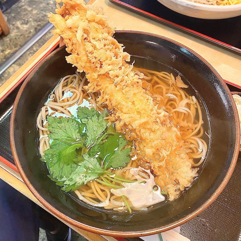 穴子そば(春日 （かすが）)