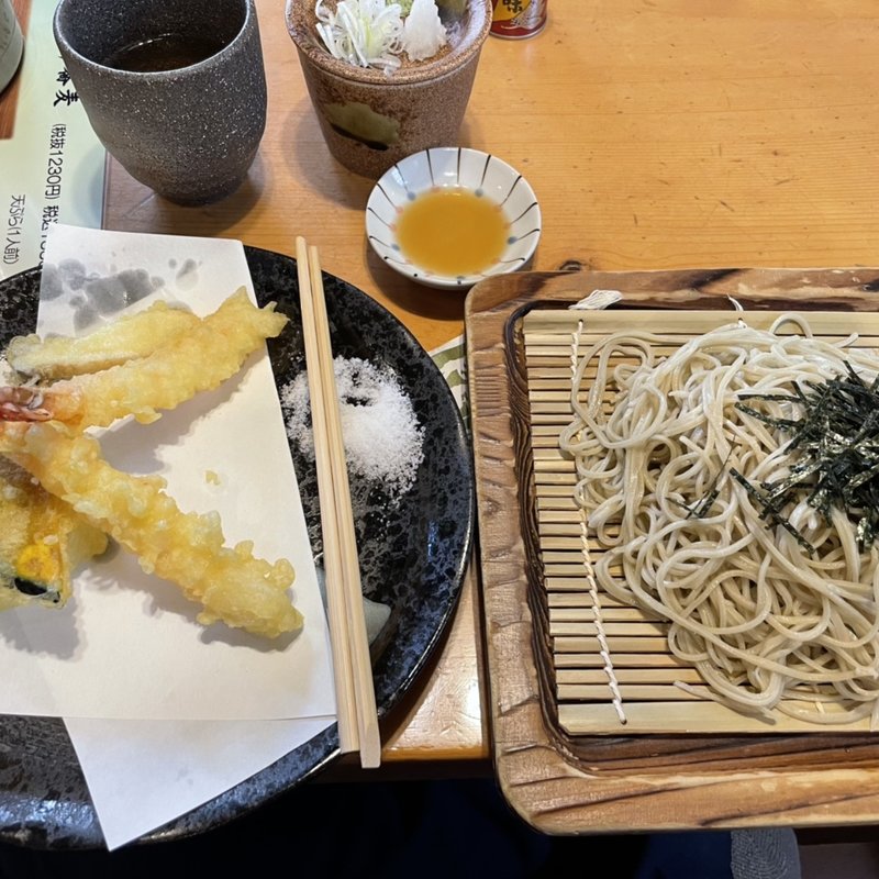 海老天ざるそば(山猫亭 本店 )