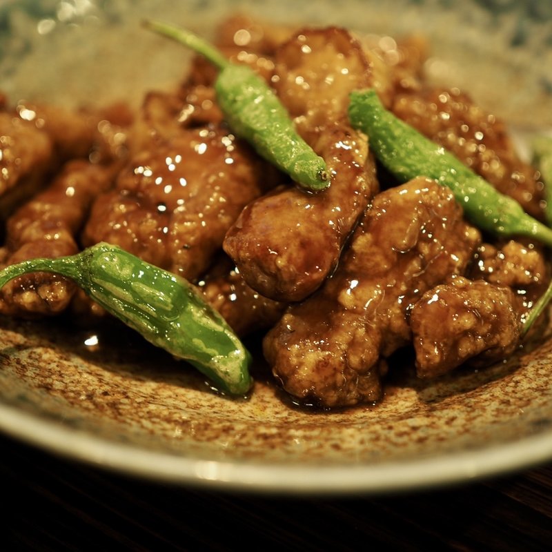 黒酢の酢豚(チリレンゲ )