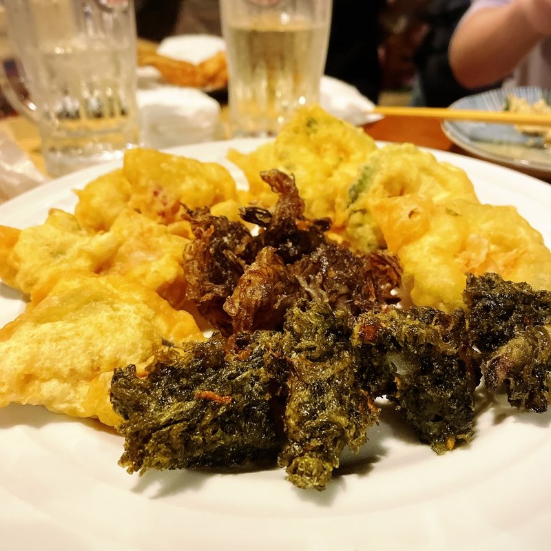 天ぷら盛り合わせ(昭和村 )