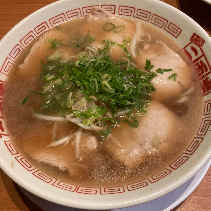 特製ラーメン醤油並(二両半 布施駅前店)